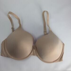 Victorias Secret Pink Campus Lightly Lined Bra, Tan, size 36DD